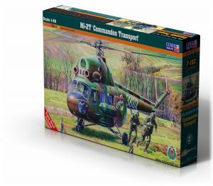 Mi-2T "Transporte de Comandos Helicóptero 1/48  Kit de Montar F-152