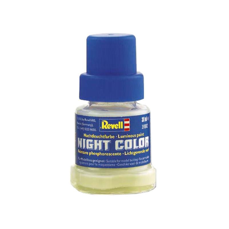 Night Color Tinta luminosa fosforescente 30ml Revell 39802