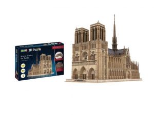 Notre Dame De Paris Puzzle 3d Quebra-cabeça Revell 00190