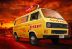 Ônibus VW T3 Surfer Boy Stranger Things 1/25 Kit de montar Revell 07725