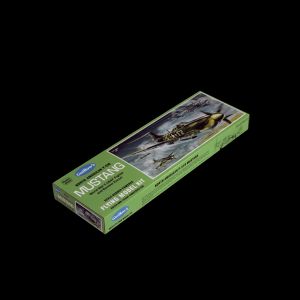 P-51D Mustang  1/25 Kit De Madeira Para Montar Guillow S 905