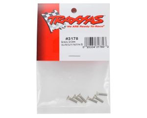 Parafuso cabeça chata phillips M3x12mm Slash TRAXXAS 3178