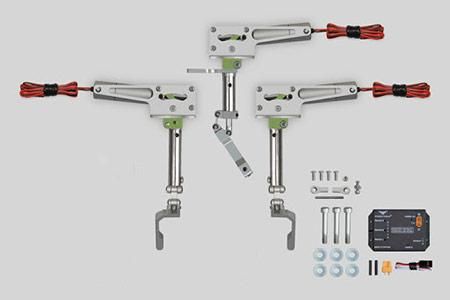 PHX R5225-26Jogo completo de trem de pouso retrátil para Tucano PH158 MKII - 15cc