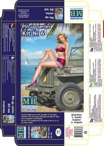 Pin-up series - Kit nº 6 Samantha - 1/24 kit de Montar MB24006