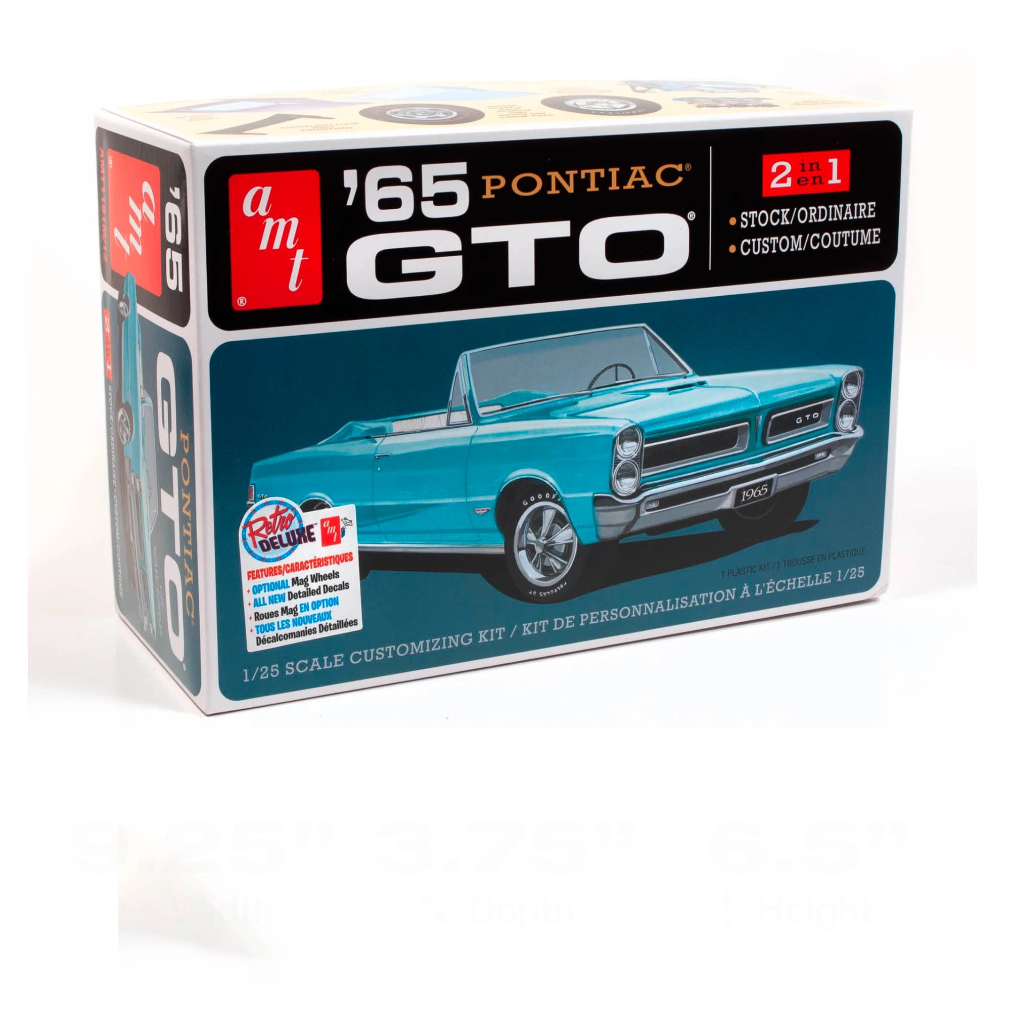 Pontiac GTO '65 Convertible 1/25 Kit de montar AMT 1191