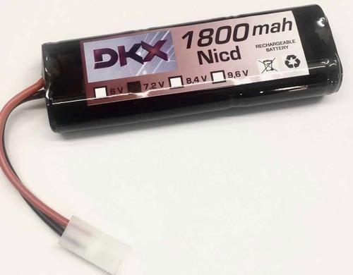 PR103 Bateria NiCd 7.2V 1800mAh c/plug Tipo Tamiya