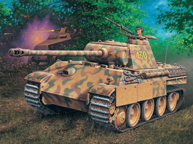 Revell 03171 Tanque Kpfw. V Panther Ausg. G - Ww2 - 1/72