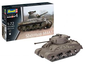 Revell 03290 Sherman M4A1 1:72 Kit Para Montar 