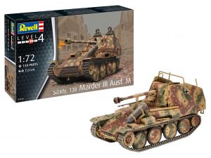 Revell 03316  Sd.Kfz. 138 Marder III Ausf. M 1:72 Kit para Montar 