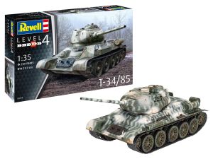 Revell 03319 Tanque T-34/85 - 1/35 Kit Para Montar