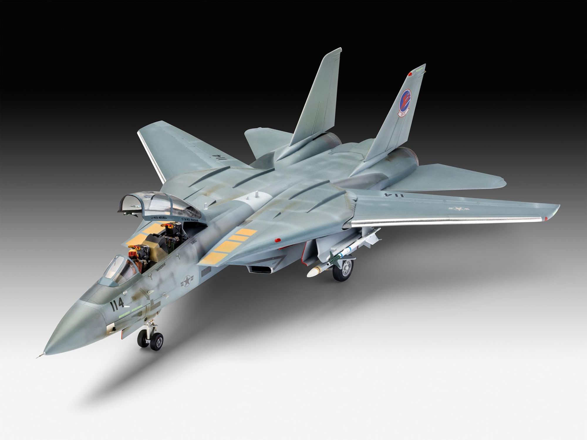 Revell 03865 Maverick's F-14A Tomcat 'Top Gun' 1:48 Kit Para Montar