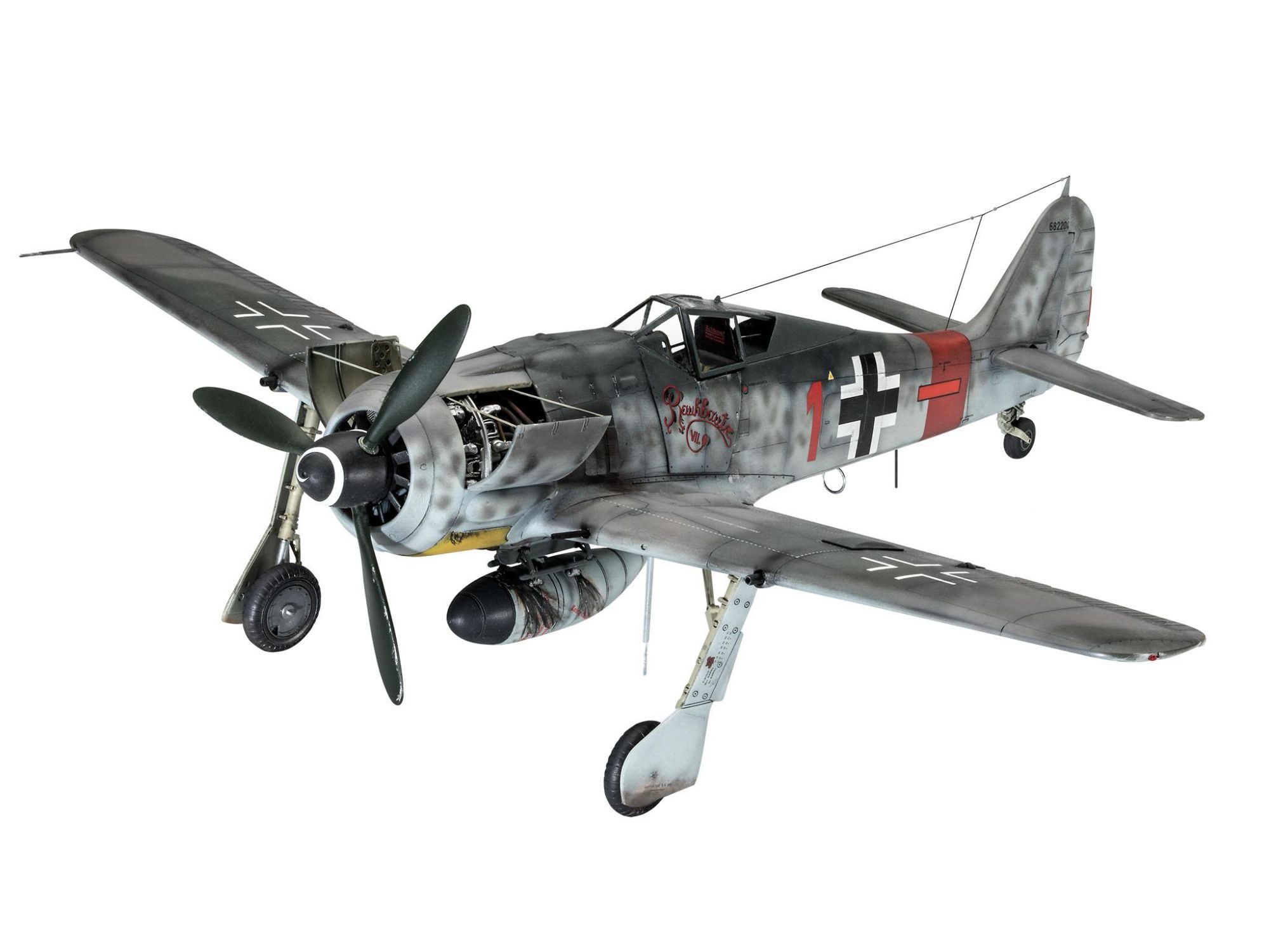 Revell 03874 Focke-wulf Fw190 A-8/r-2 Sturmbock - 1/32 Kit Para Montar 