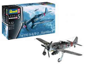 Revell 03874 Focke-wulf Fw190 A-8/r-2 Sturmbock - 1/32 Kit Para Montar 