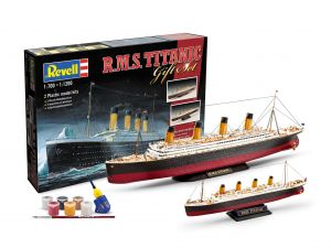 Revell 05727 Gift-Set R.m.s. Titanic - 2 Kits - 1/1200 E 1/700