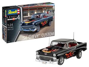 Revell 07663 '56 Chevy Customs 1/24 Kit Para Montar