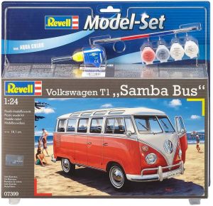 Revell 67399 Kombi Volkswagen T1 Samba Bus - 1/24 Kit para montar 