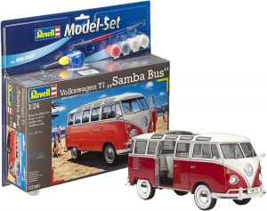 Revell 67399 Kombi Volkswagen T1 Samba Bus - 1/24 Kit para montar 