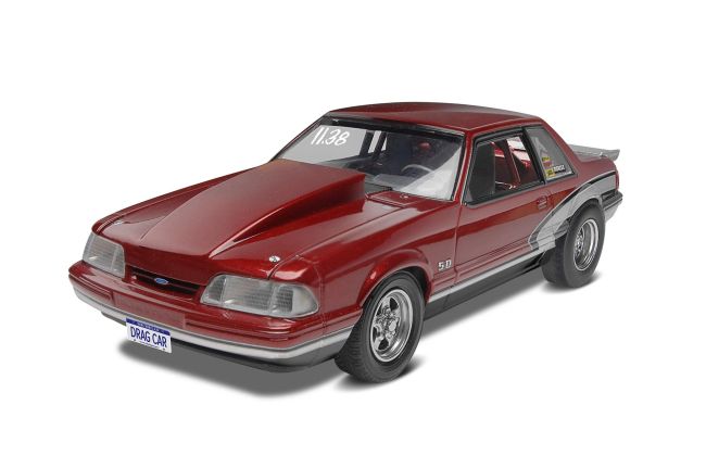 Revell 85-4195 Mustang Lx 5.0 Drag Racer 1990 - 1/25 Kit Para Montar