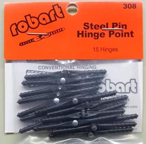 Robart 308 Dobradica de ponto de 1/8" c/eixo de aço