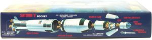  Saturn V Rocket and Apollo Spacecraft 1/200 Kit de Montar AMT 1174