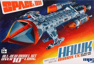 Space: 1999 Hawk Mk IX 1/72 kit de Montar MPC 881