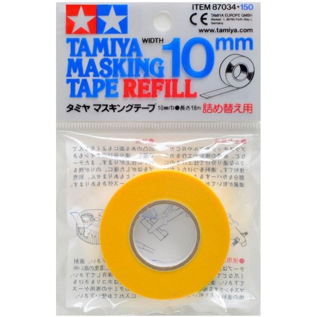 Tamiya 87034 Refil Fita P/mascaramento (Masking Tape) 10mm X 18 metros