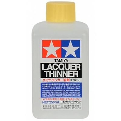 Tamiya 87077 Lacquer Thinner Solvente - 250ml