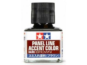 Tamiya 87140 Panel Line Accent Color (Dark Brown) 40ml