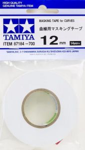 Tamiya 87184 Masking Tape Curve 12mm