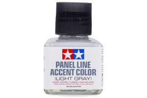 Tamiya 87189 Panel Line Accent Color Light Grey 40ml