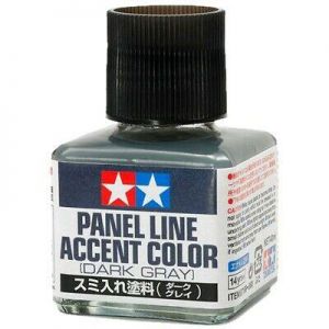 Tamiya 87199 Panel Line Accent Color (Dark Grey) (40ml)