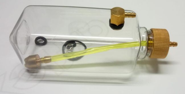 Tanque de combustível transparente 250ml T260 FLM T250CC