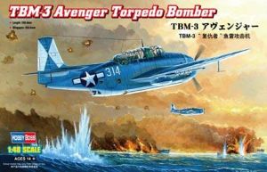  TBM-3 Avenger Torpedo Bomber 1/48 Kit de montar Hobby Boss 80325
