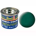 Tinta Revell 32139 Esmalte Sintetico - Dark Green Matt (Verde Escuro Fosco) 14ml