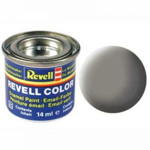 Tinta Revell 32175 Esmalte Sintetico - Stone Grey Mat (Cinza Pedra Fosco) 14ml