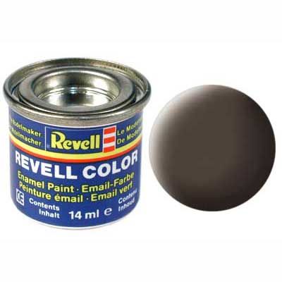 Tinta Revell 32184 Esmalte Sintetico - Marrom Couro - ( Leather Brown Mat) 14ml