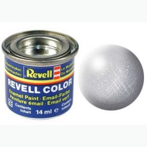 Tinta Revell 32190 Esmalte Sintético -  Prata Metalico (Enamel) 14ml