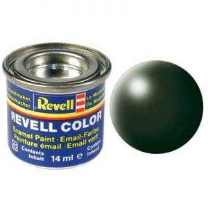 Tinta Revell 32363 Esmalte Sintetico - Dark Green Silk - (Verde Escuro) 14ml