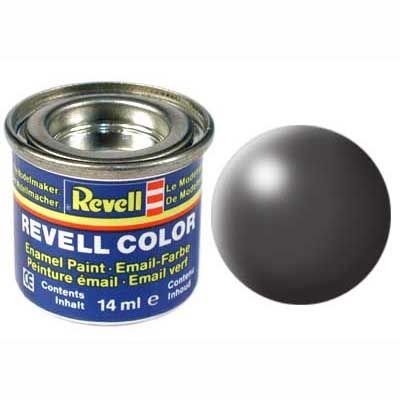 Tinta Revell 32378 Esmalte Sintetico - Cinza Escuro Seda - (Dark Grey Silk) 14ml