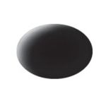 Tinta Revell 36108 Aqua Color - Black Mat Ral 9011 - 18ml