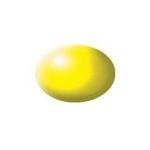 Tinta Revell 36312 Aqua Color - Luminous Yellow Silk (Amarelo Luminoso Sedoso)  (Semi Fosca) - 18ml