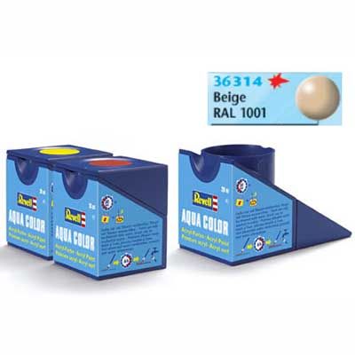 Tinta Revell 36314 Aqua Color - Beige Silk ( Semi Fosca ) - 18ml
