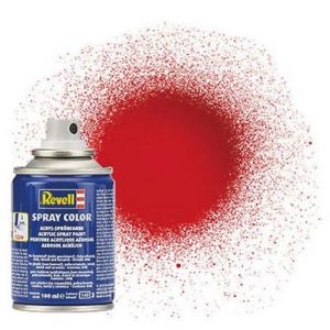 Tinta Revell 34131 Spray Vermelho Fogo Brilhante 100ml
