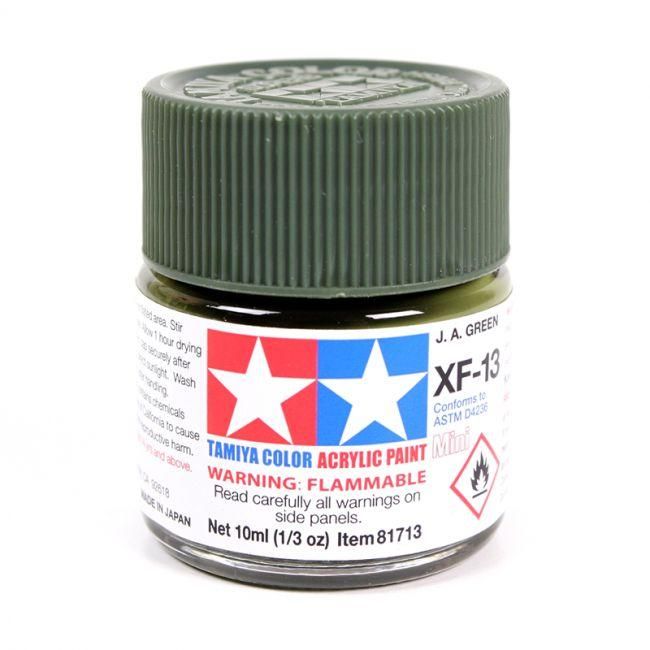 Tinta Tamiya Acrí­lica XF-13 Japanese Army Green 1/3 Oz - 10ml