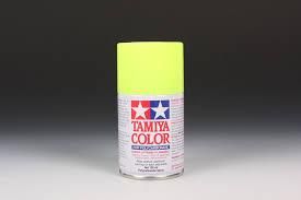 Tinta Tamiya Spray PS-27 Fluorescent Yellow  (Amarelo Fluorescente) 100ml