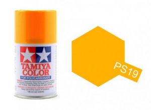 Tinta Tamiya Spray PS-19 Camel Yellow (Amarelo Camel) 100ml