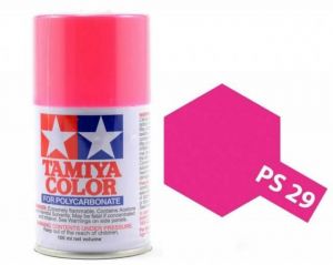 Tinta Tamiya Spray PS-29 Fluorescent Pink (Rosa Fluorescente) 100ml