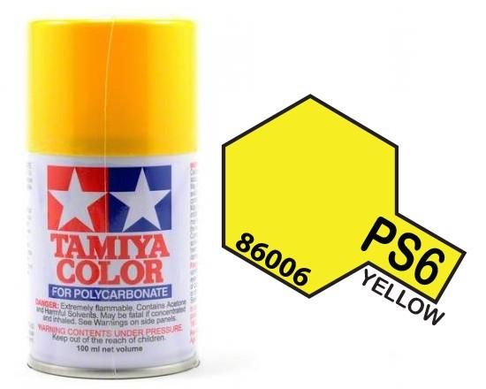 Tinta Tamiya Spray  PS-6 Yellow 100ml