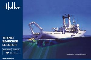 TITANIC SEARCHER "LE SUROIT 1/150 Kit de Montar Heller 80615