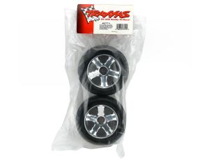 Tra 3771 Pneus E Rodas Dianteiro All Star 2.8 sextavado 12mm  Traxxas